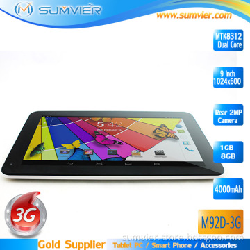 9" Android 4.2 Tablet PC 1g+8g (M92D-3G)